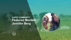 ennifer Berg - Helping Shape the Future of CAPDT's Flagship Publication