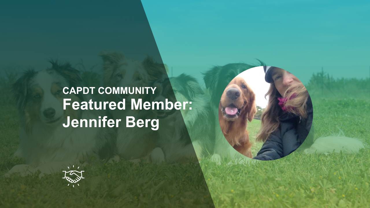 ennifer Berg - Helping Shape the Future of CAPDT's Flagship Publication